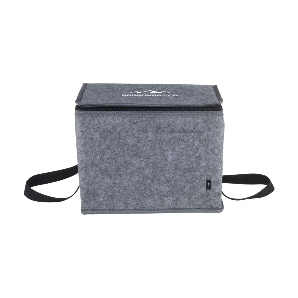 Logo trade advertising product photo of: Keep-it-Cool GRS Felt RPETcooling bag