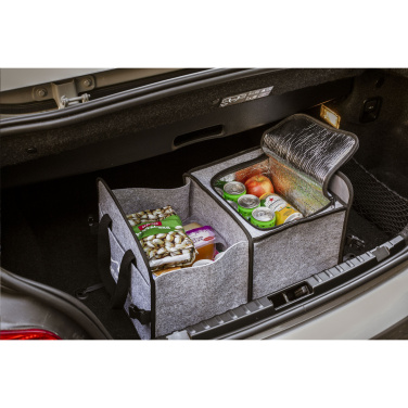 Logo trade promotional products picture of: Trunk GRS RPET Felt Organiser Cooler bag
