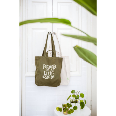 Logo trade promotional items picture of: Organic Cotton Canvas Tote Bag (280 g/m²)
