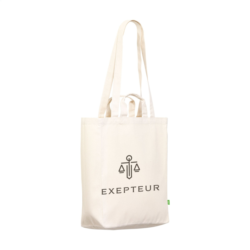 Logotrade promotional merchandise image of: Organic Cotton Canvas Tote Bag (280 g/m²)