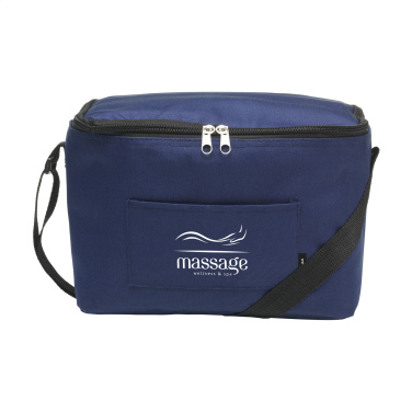 Logo trade business gifts image of: Zembla RPET cooling bag