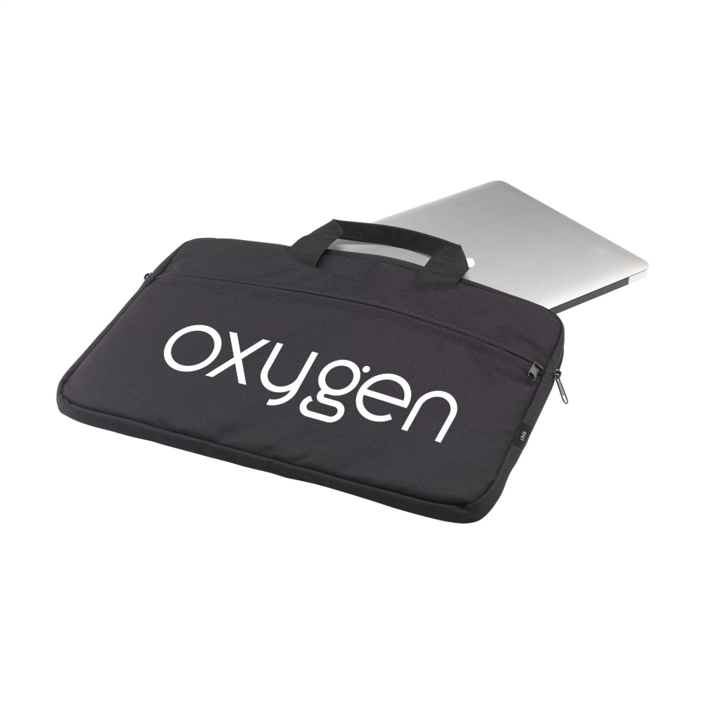 Logo trade business gifts image of: Oliver 15.6 inch RPET Laptop Sleeve