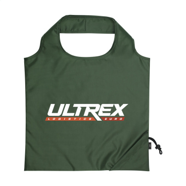 Logo trade promotional products image of: Strawberry GRS RPET foldable bag