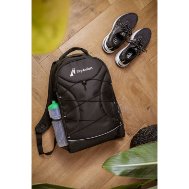 Logo trade promotional giveaways image of: Flashline GRS RPET Laptop Backpack