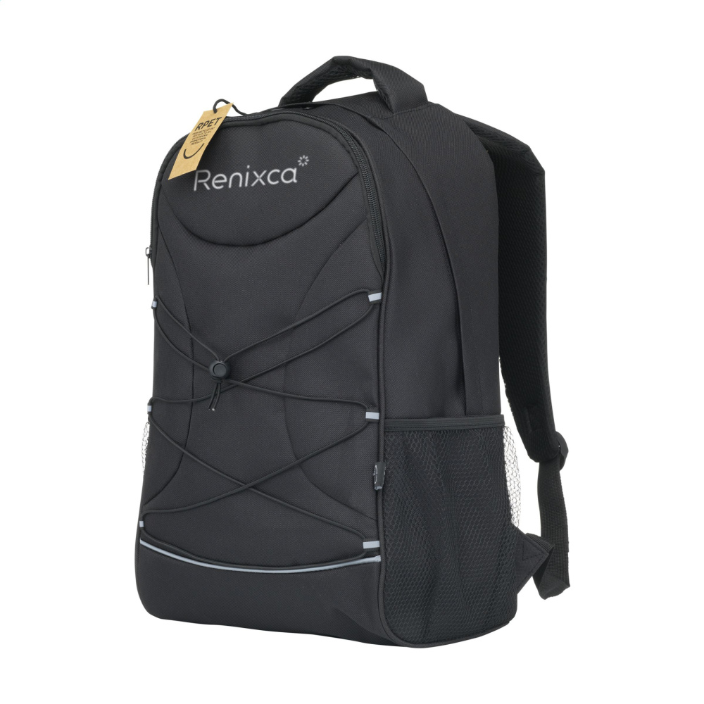 Logo trade promotional giveaway photo of: Flashline GRS RPET Laptop Backpack