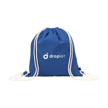 Logotrade promotional product image of: PromoColour GRS Recycled Cotton Backpack (150 g/m²)