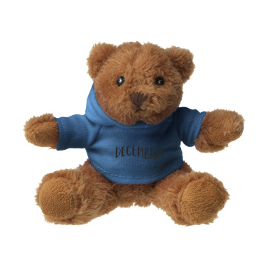 Logotrade promotional giveaway picture of: HoodedBear bear cuddle toy