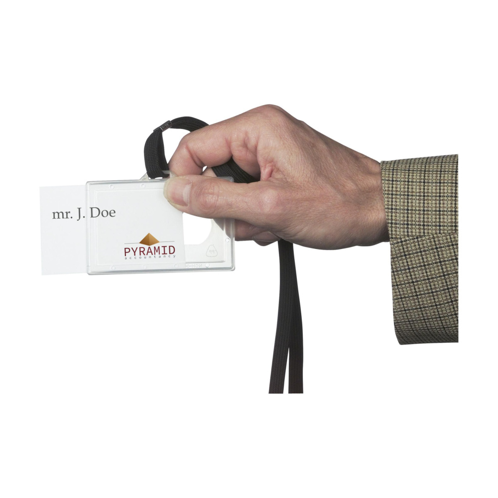 Logotrade promotional item image of: LanyardBadge