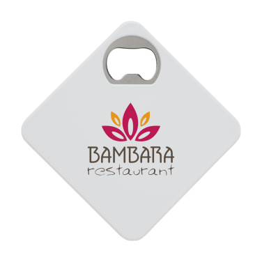 Logotrade promotional item picture of: Coaster Opener