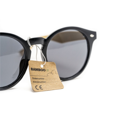 Logo trade promotional gifts image of: Laguna Bamboo sunglasses