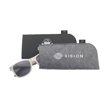 Logotrade promotional giveaway image of: Feltro GRS RPET Pouch for glasses