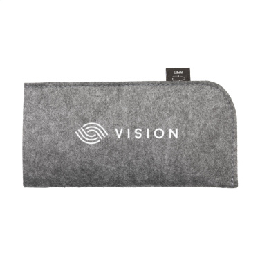 Logo trade promotional gift photo of: Feltro GRS RPET Pouch for glasses