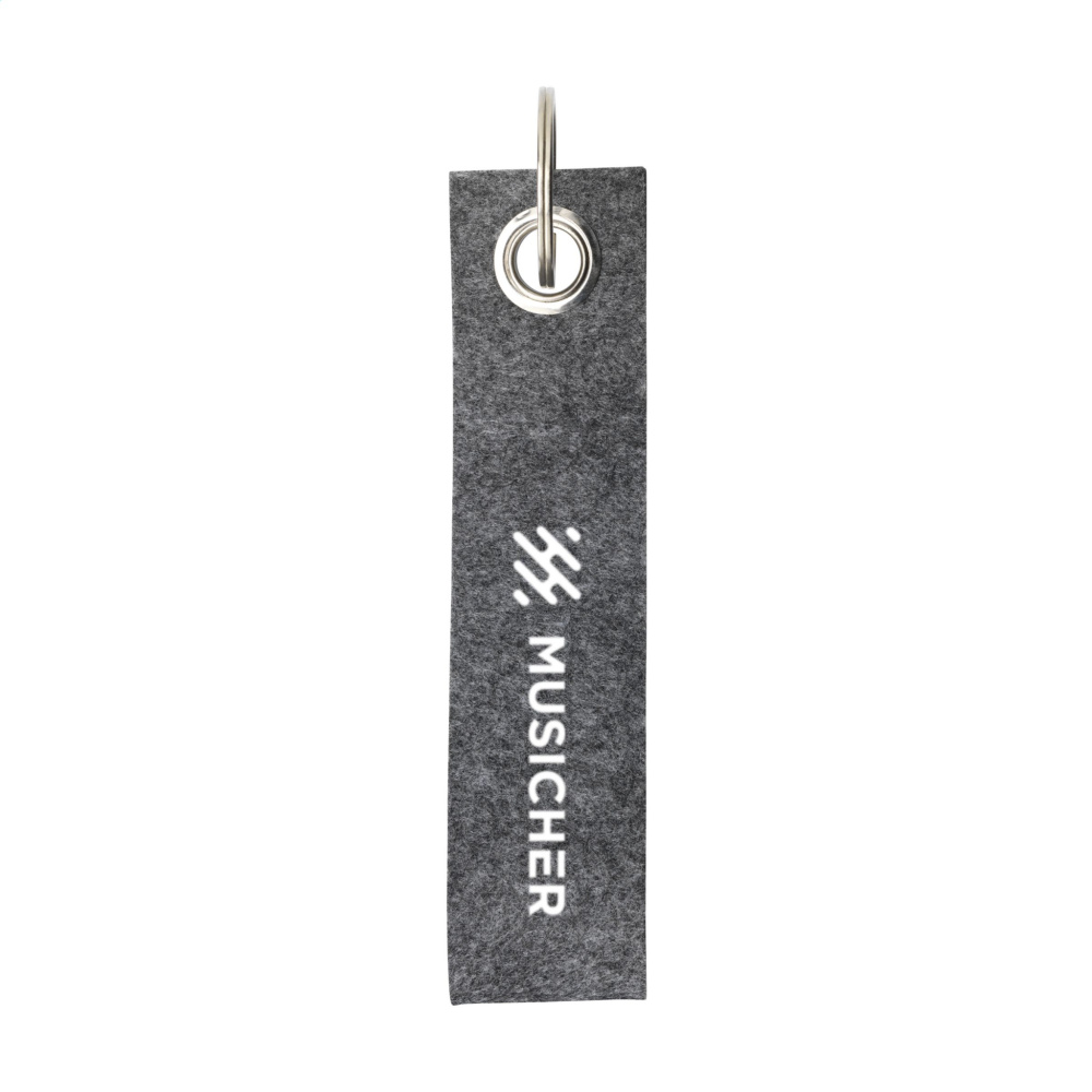 Logo trade promotional giveaway photo of: GRS RPET Felt Keyring