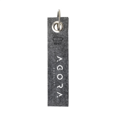 Logotrade promotional merchandise picture of: GRS RPET Felt Keyring