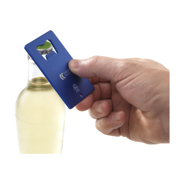 Logotrade corporate gift image of: Carta Opener Recycled Alu bottle opener