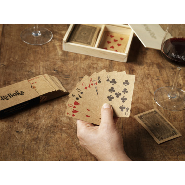 Logotrade promotional item image of: Recycled Playing Cards Single deck