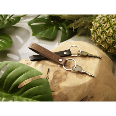 Logotrade promotional gifts photo of: Vegan Pineapple Leather Keyring