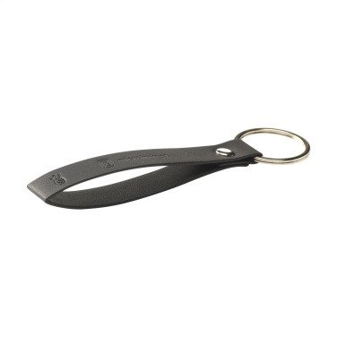 Logo trade promotional item photo of: Vegan Pineapple Leather Keyring