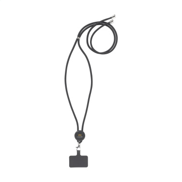 Logotrade promotional gift picture of: Lace Lanyard GRS RPET 5 mm keycord