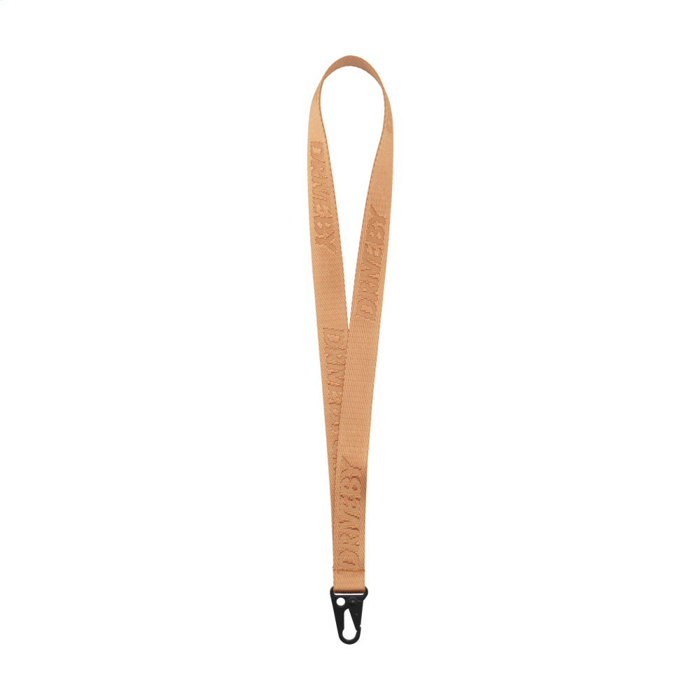 Logo trade promotional gift photo of: Lanyard Deep Woven 25 mm keycord