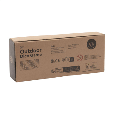 Logotrade promotional gift picture of: Outdoor Dice Game