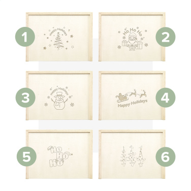 Logotrade promotional gifts photo of: Recycled Playing Cards Double X-Mas