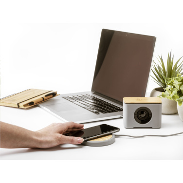 Logotrade promotional item image of: Lidos Stone ECO 10W Wireless Charger
