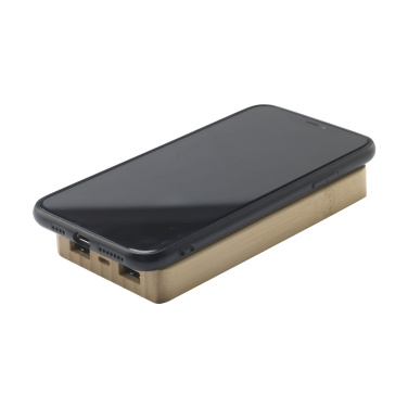 Logotrade advertising product image of: Solar Powerbank 8000+ Wireless Charger