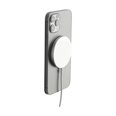 Logotrade promotional product image of: Force MagSafe 10W Recycled Wireless Charger