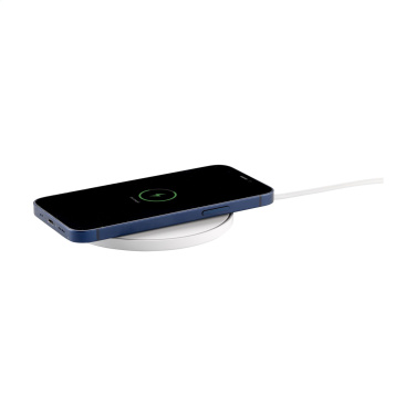 Logotrade corporate gifts photo of: Coil RCS Recycled Wireless Charger