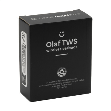 Logo trade business gift photo of: Olaf RCS TWS Wireless Earbuds