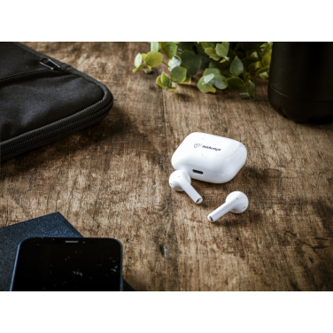 Logo trade advertising products picture of: Olaf RCS TWS Wireless Earbuds