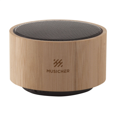 Logo trade promotional items picture of: Wave Bamboo Wireless Speaker