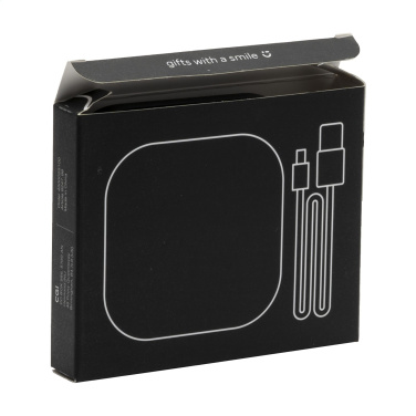 Logo trade promotional merchandise image of: Bamboo Wireless Charger 15W