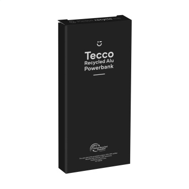 Logo trade promotional gift photo of: Tecco GRS Recycled Alu Powerbank 5000 external charger