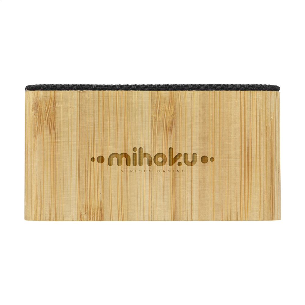 Logotrade promotional gift picture of: Sonido 5W Bamboo wireless speaker
