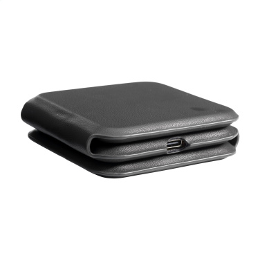 Logo trade business gift photo of: TriCharge RCS  Recycled PU Wireless Charger