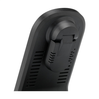 Logotrade business gift image of: Triple-Up RCS Recycled ABS Wireless Charger Stand