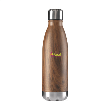Logotrade promotional item picture of: Topflask Wood 500 ml drinking bottle
