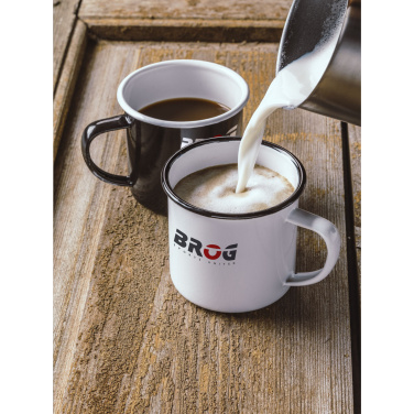 Logotrade promotional merchandise photo of: Retro Enamel Mug 350 ml