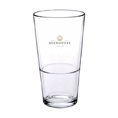 Logo trade corporate gift photo of: Beer Glass Stackable 340 ml