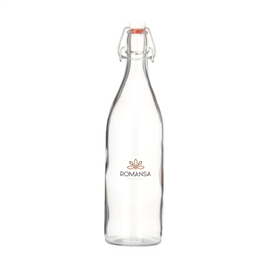 Logo trade promotional gift photo of: Vidrio Bottle 1 L water bottle