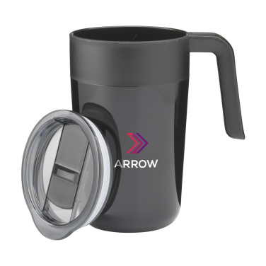 Logotrade promotional giveaway picture of: Fika RCS Recycled Steel Cup 400 ml thermo cup