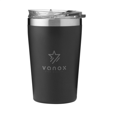 Logotrade promotional product image of: Re-Steel RCS Recycled Coffee Mug 380 ml thermo cup