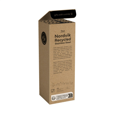 Logo trade business gift photo of: Nordvik RCS Recycled Steel 500 ml drinking bottle