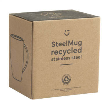 Logo trade advertising products image of: SteelMug RCS Recycled Steel 220 ml