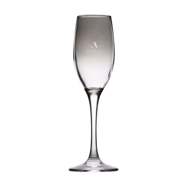 Logo trade promotional gifts picture of: Smokey Champagne glass 180 ml