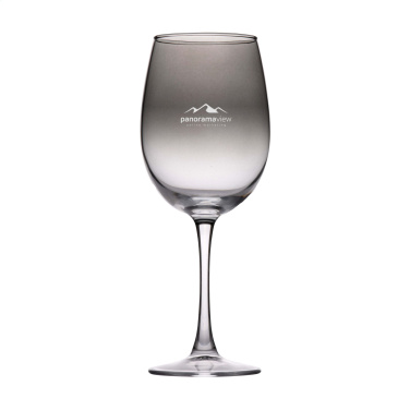 Logotrade promotional giveaway picture of: Smokey Wine Glass 465 ml