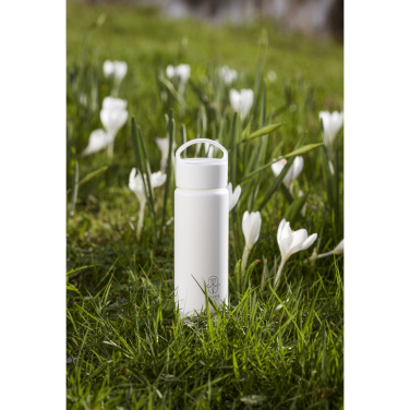Logotrade promotional product picture of: EcoBottle Slim 450 ml plant based - made in EU