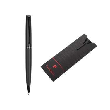 Logo trade promotional product photo of: Metal ballpoint pen DENISE Pierre Cardin
